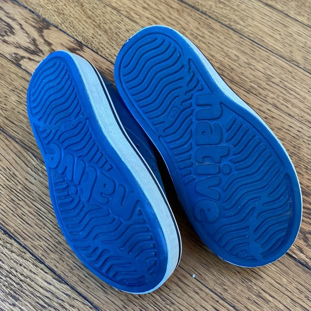Native Shoes Kids Blue Slip-On Water Shoes